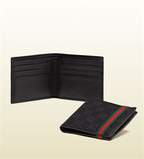 gucci original mens wallet|discount Gucci wallets for men.